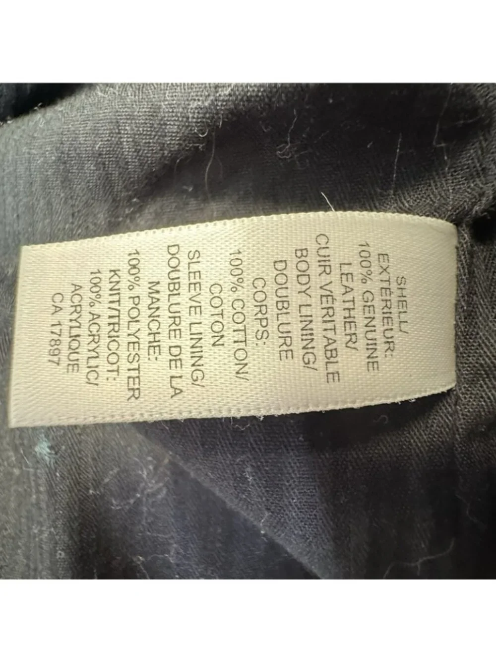 Vintage Banana Republic Leather Bomber Jacket Mens Large Green Flight Aviator